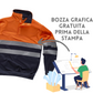 Felpa da lavoro ad alta visibilità personalizzata