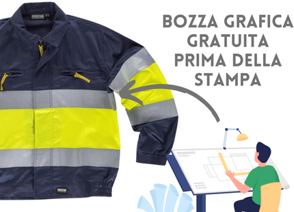 Giacca da lavoro ad alta visibilità personalizzata