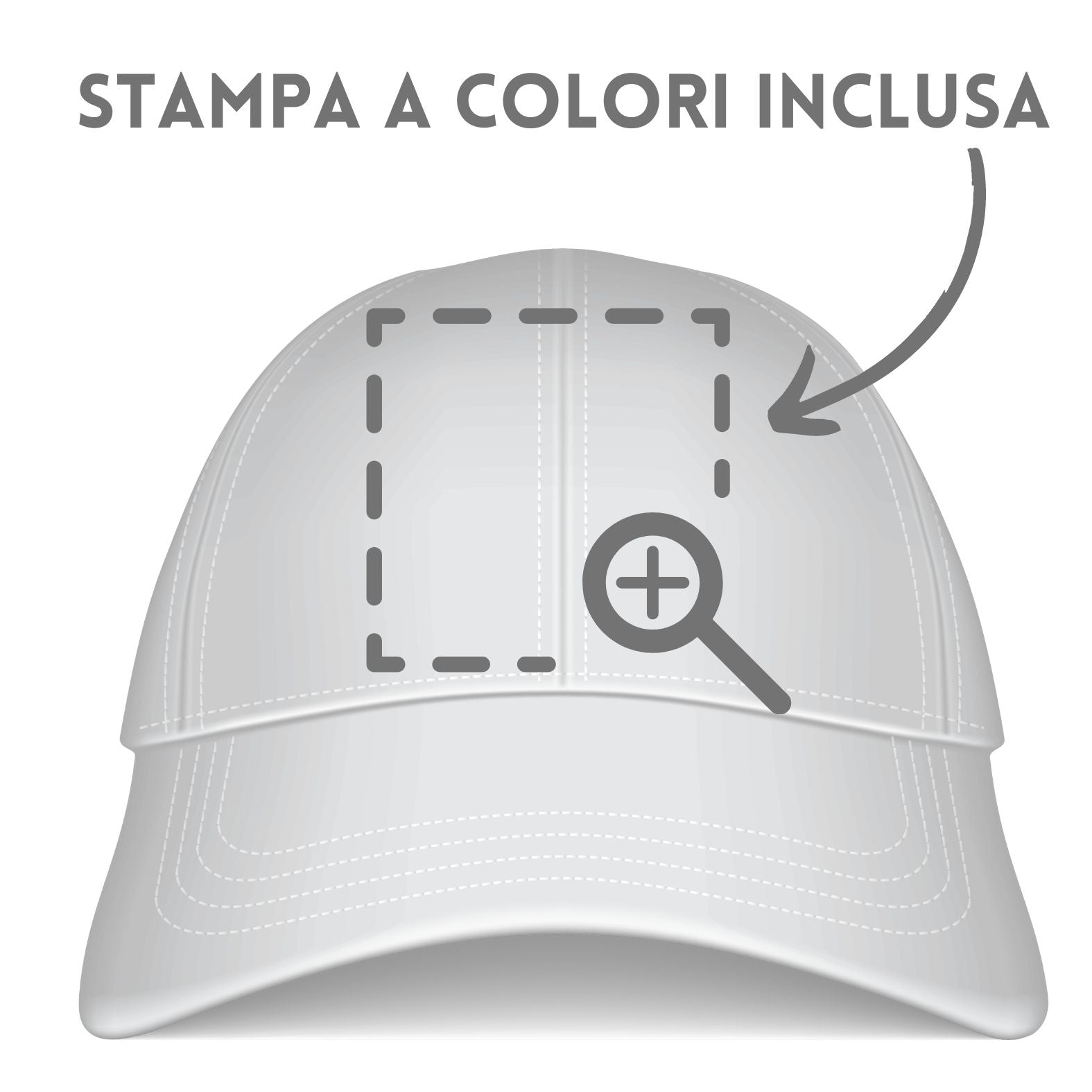 Cappellini personalizzati con visiera precurvata PM093
