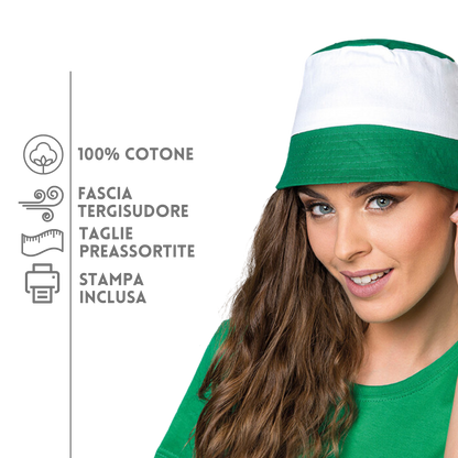 cappellino da pescatore personalizzato
