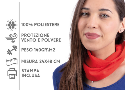 Bandana multiuso personalizzata