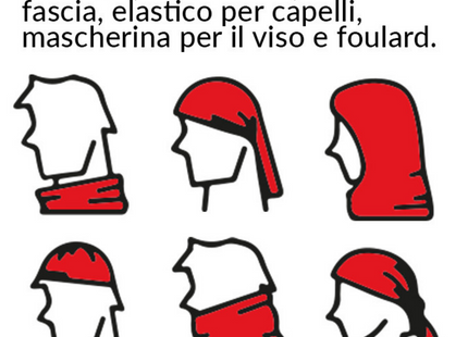 Bandana multiuso personalizzata
