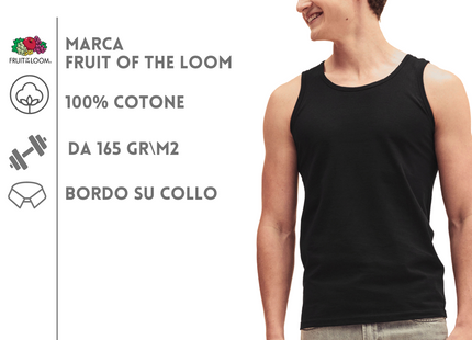 Canotta personalizzata modello da uomo