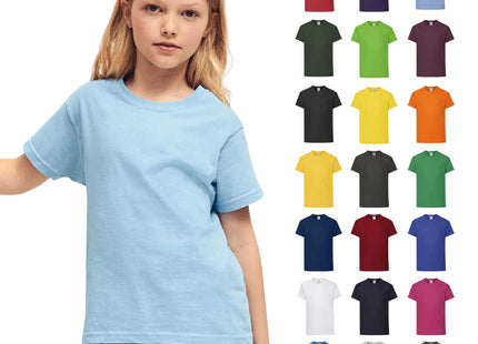Magliette da bambino personalizzate modello Fruit of the loom | Cod. FR610190