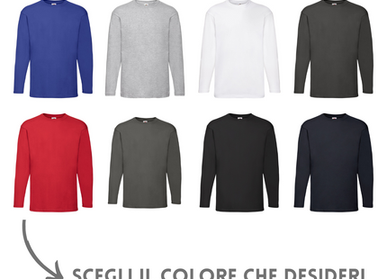 Magliette personalizzate manica lunga