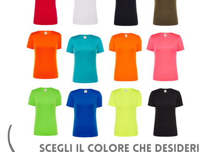 Magliette personalizzate sportive da donna