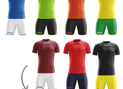 Divise calcio personalizzate Zeus Sport