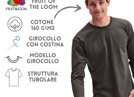 Magliette personalizzate manica lunga