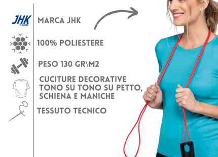 Magliette personalizzate sportive da donna