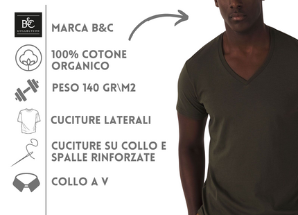 Magliette personalizzate B&C Unisex