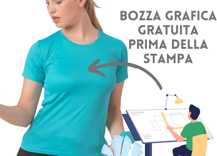 Magliette personalizzate sportive da donna