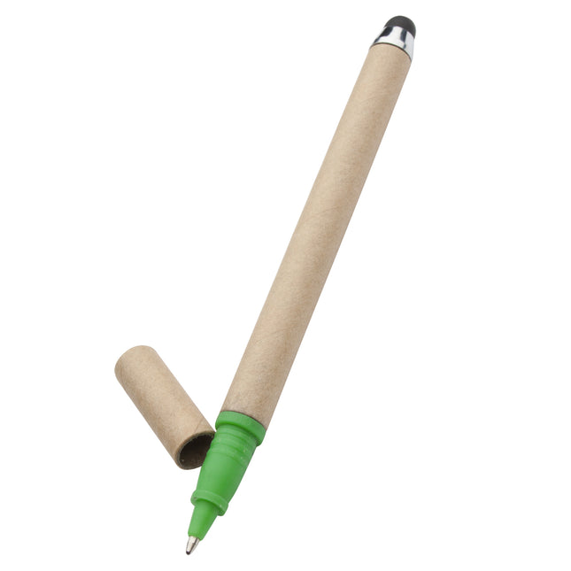 Penna personalizzabile modello ecologico con touch screen