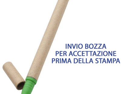 Penna personalizzabile modello ecologico con touch screen