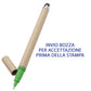 Penna personalizzabile modello ecologico con touch screen
