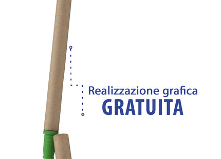 Penna personalizzabile modello ecologico con touch screen