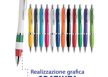 penne personalizzate pubblicitarie con logo aziendale gadget pubblicitari personalizzabili promozionali da personalizzare stampa da regalo economiche aziendali a sfera scatto