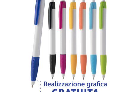 Penne personalizzate scrittura blu | Cod. Snow panther