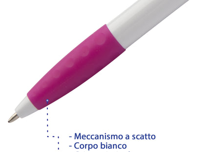Penne personalizzate scrittura blu | Cod. Snow panther