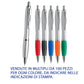 Penna a scatto modello silver personalizzate | Cod. PD343