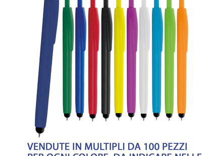 Penna a scatto modello Touch | Cod. PD108