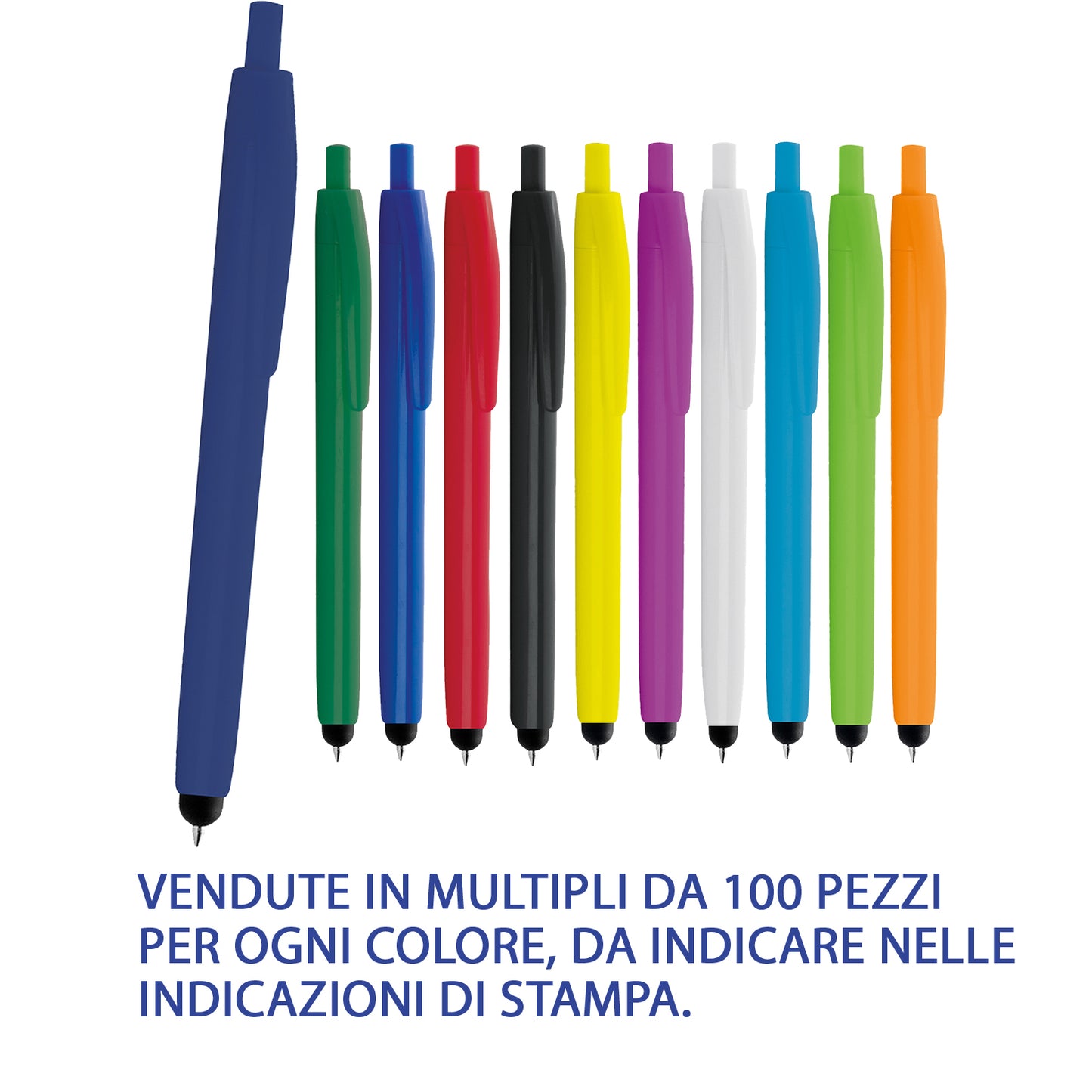 Penna a scatto modello Touch personalizzate | Cod. PD108