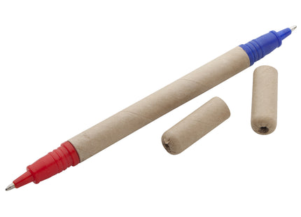 Penna personalizzabile modello ecologico due colori