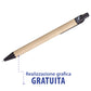Penne ecologiche con logo personalizzato