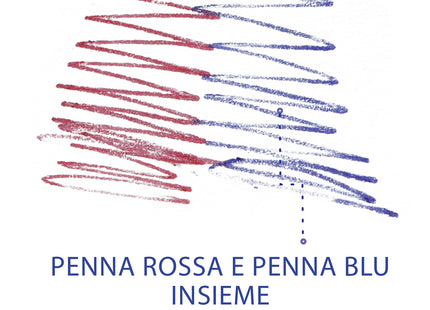Penna personalizzabile modello ecologico due colori