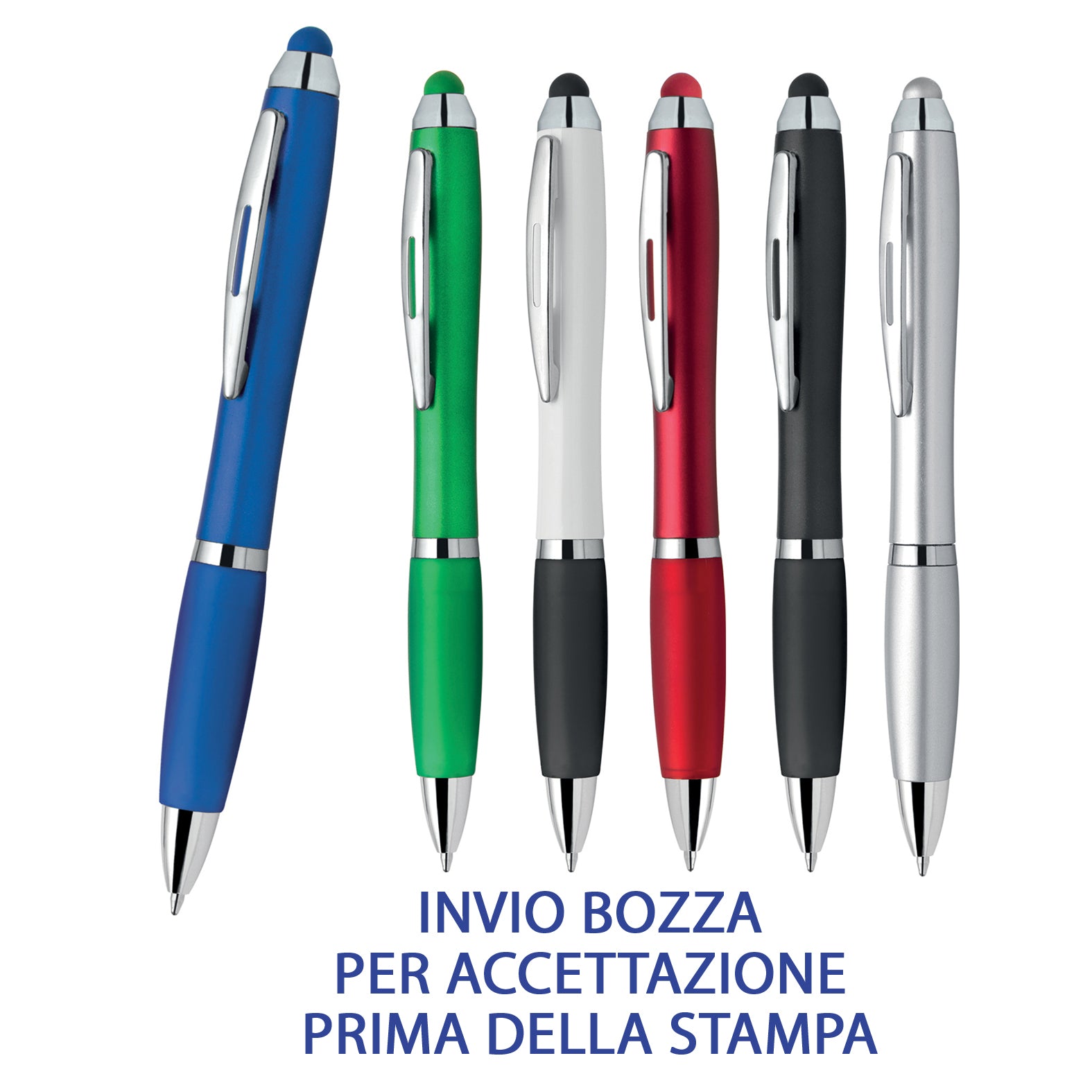 penne personalizzate pubblicitarie con logo aziendale gadget pubblicitari personalizzabili promozionali da personalizzare stampa da regalo economiche aziendali a sfera touch screen gommino