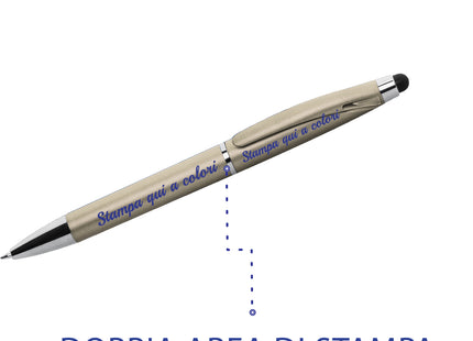 penne personalizzate pubblicitarie con logo aziendale gadget pubblicitari personalizzabili promozionali da personalizzare stampa da regalo economiche aziendali a sfera touch gommino