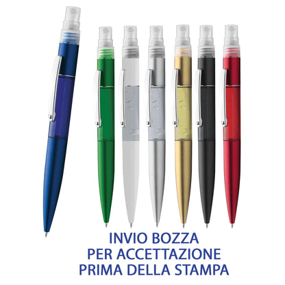 Penna personalizzabile con spray