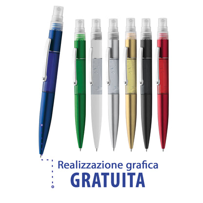 Penna personalizzabile con spray