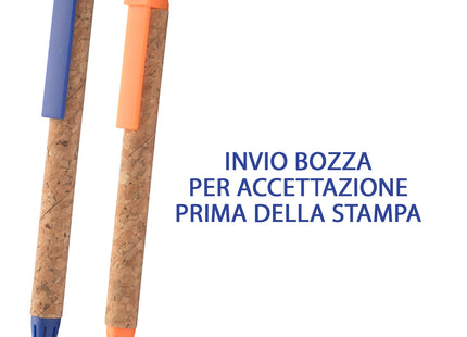 Penna personalizzabile modello ecologico in sughero