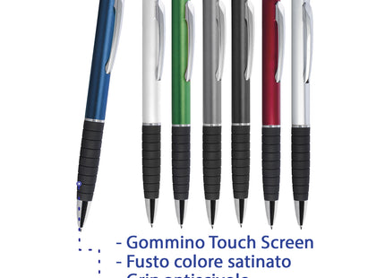 penne personalizzate pubblicitarie con logo aziendale gadget pubblicitari personalizzabili promozionali da personalizzare stampa da regalo economiche aziendali a sfera touch screen gommino