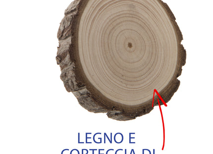 Portachiavi personalizzati in legno di pino