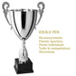 Coppa trofeo da 49 cm, peso da 1,8 Kg | Cod. 1.193