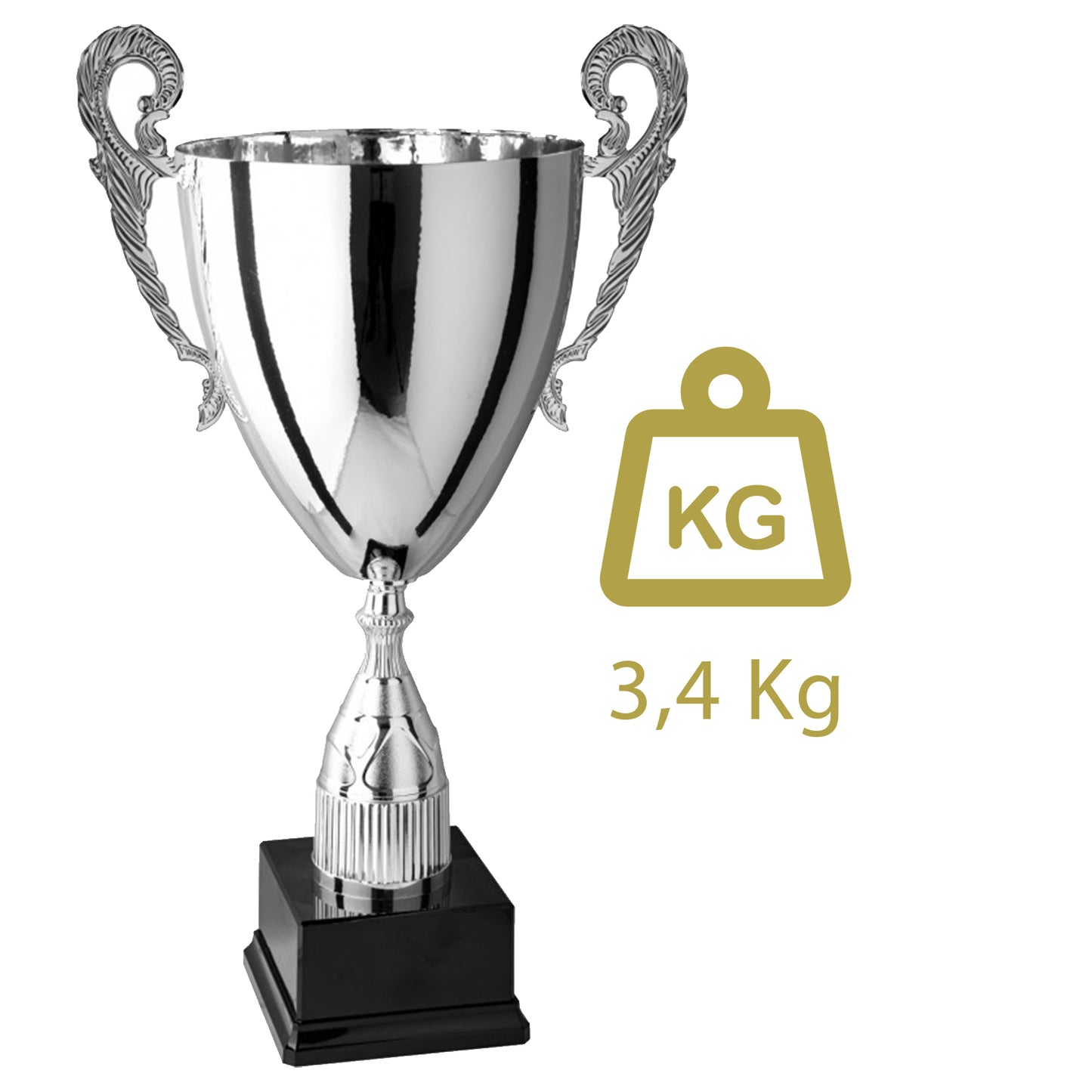 Coppa trofeo da 61 cm, peso da 3,4 Kg | Cod. 1.191