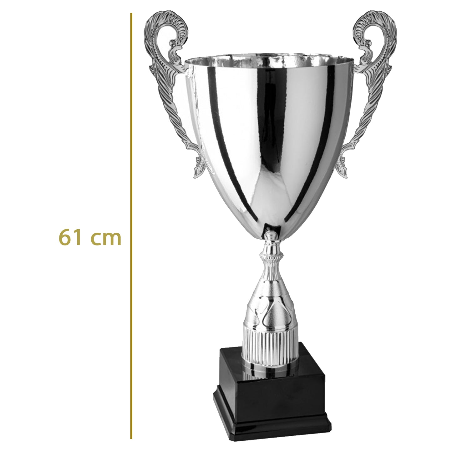 coppa trofeo personalizzata da 61 cm con targhetta