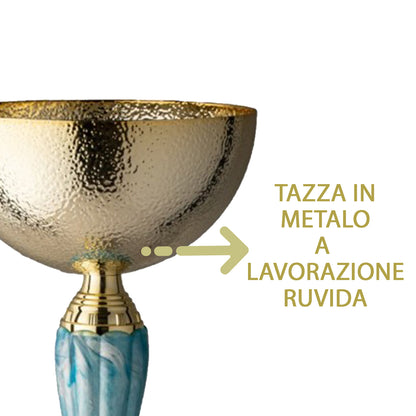 Coppa da 33 cm in metallo ruvido | Cod. 11.114G