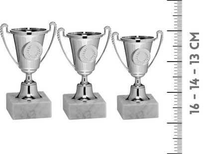 Tris premiazioni personalizzate