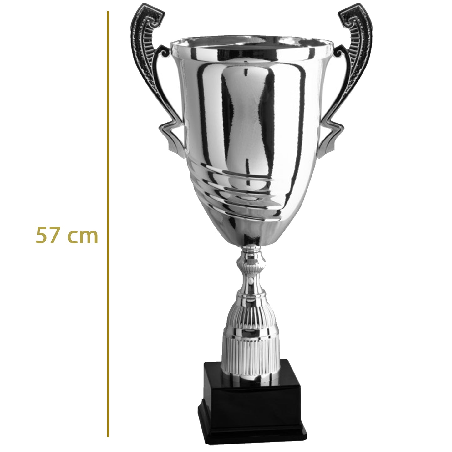 coppa trofeo personalizzata da 57 cm con targhetta