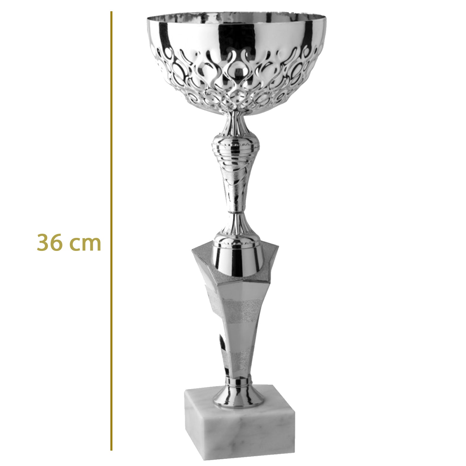 Coppa premiazione personalizzata da 36 cm