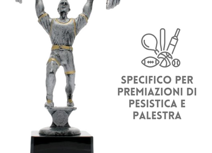 Premiazione personalizzata pesi e palestra