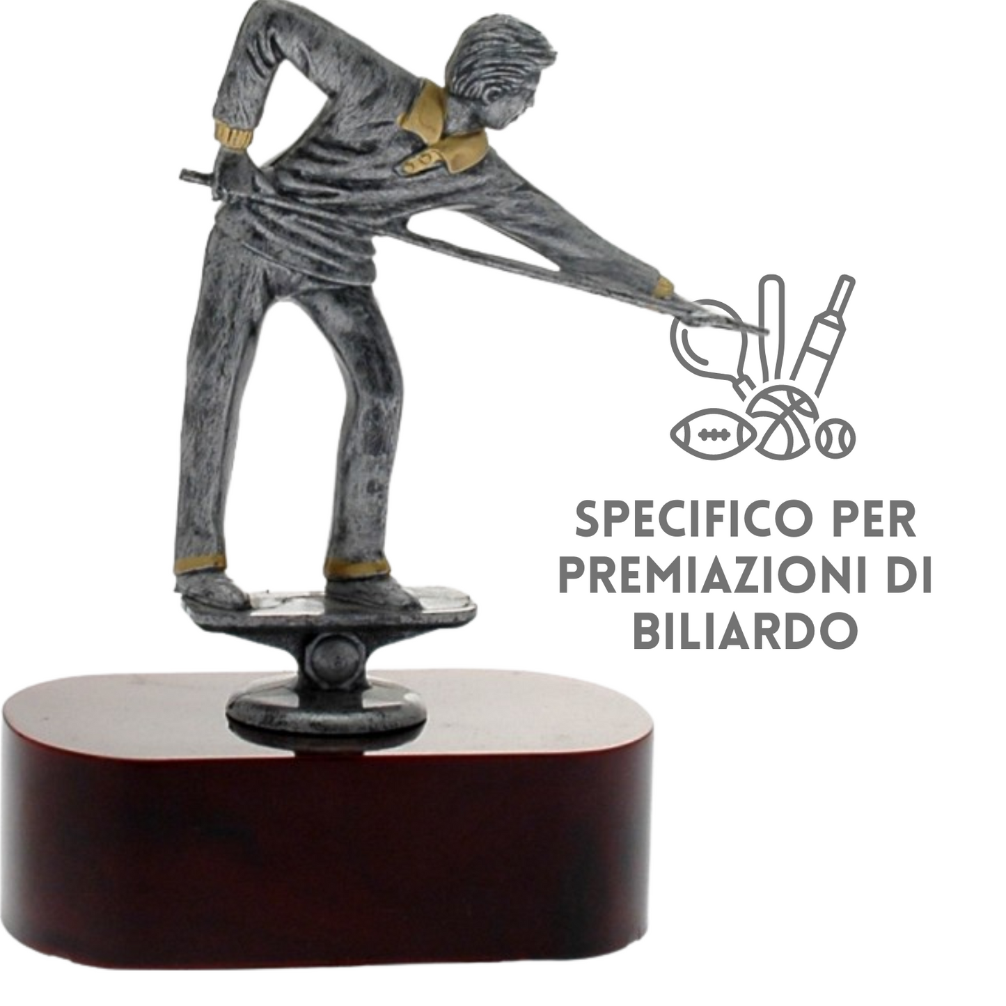 Premiazione personalizzata biliardo