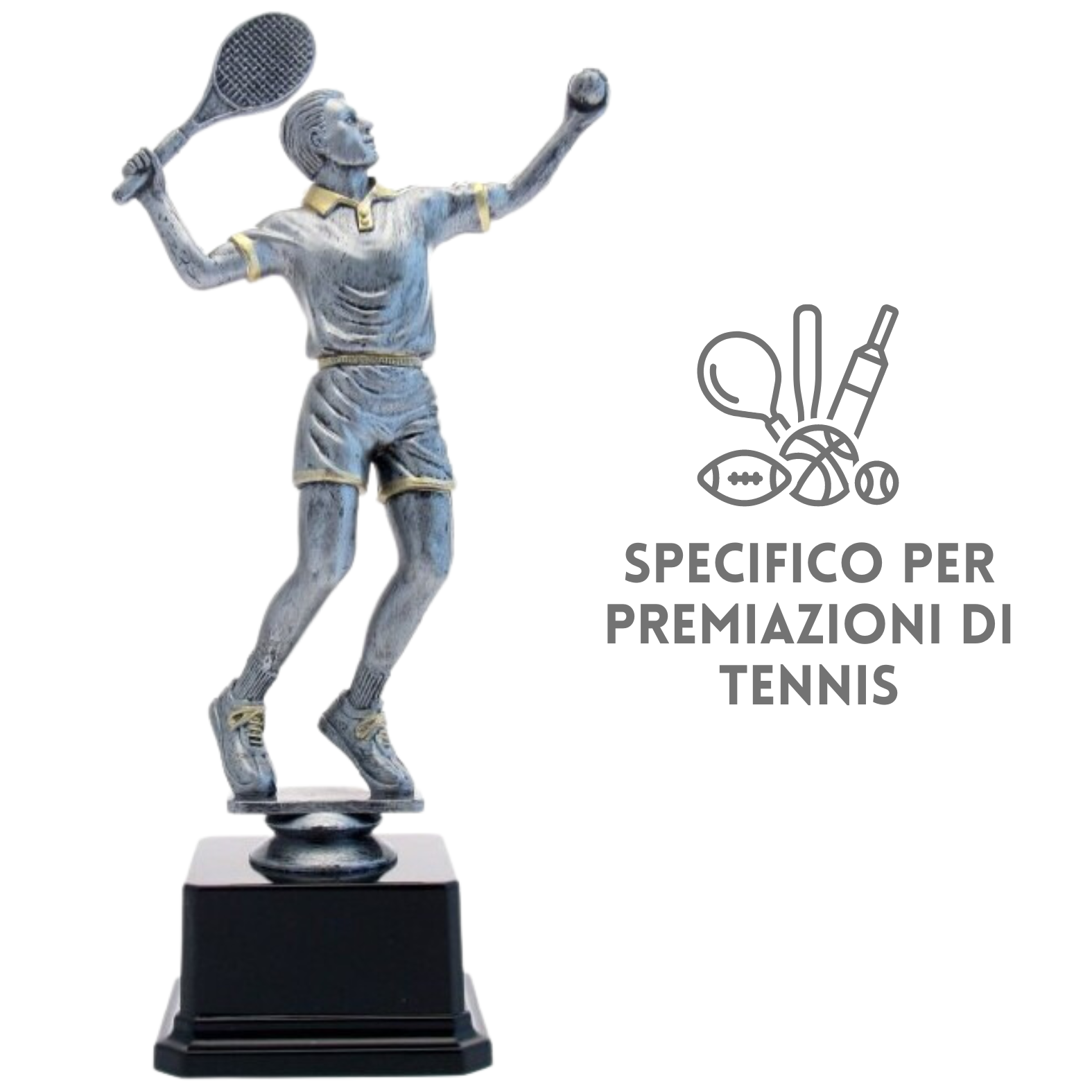 Premiazione personalizzata tennis