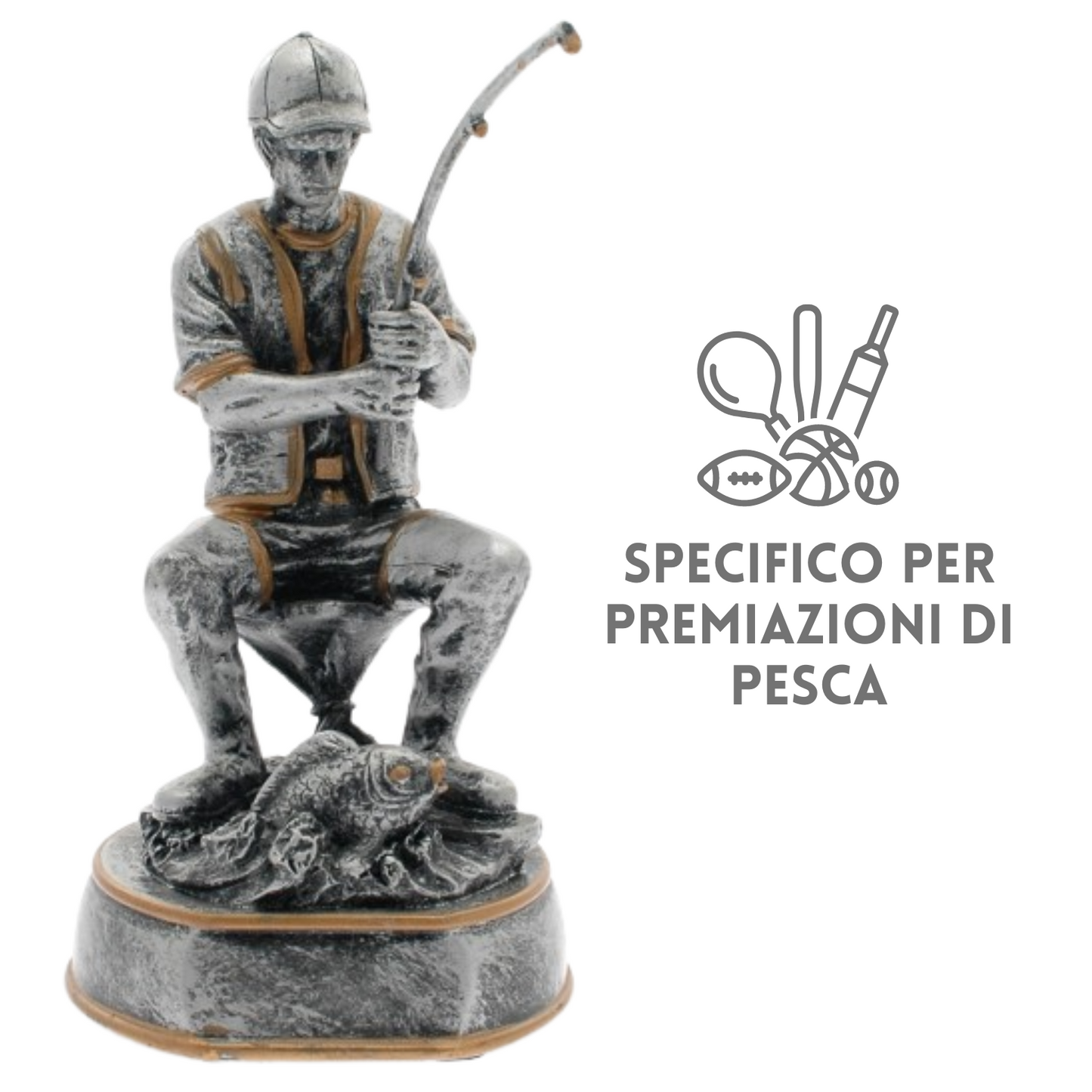 Premiazione personalizzata pesca