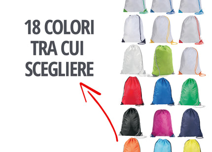 sacche zaino personalizzate gadget promozionali