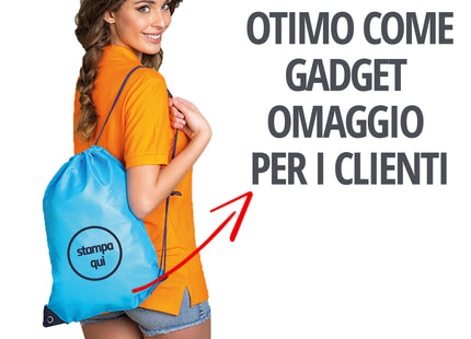 sacche zaino personalizzate gadget promozionali