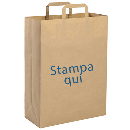 Busta in carta riciclata personalizzata 32x43x17 cm | Cod. PG073