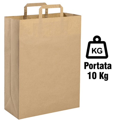 Busta in carta riciclata personalizzata 32x43x17 cm | Cod. PG073